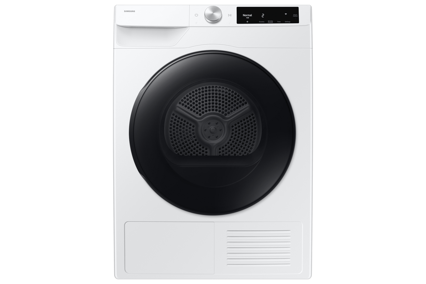 Samsung DV25FG62B0BE Compact Ventless Heat Pump Dryer Wi-Fi Connectivity Energy Efficient 4.0 Cu.Ft.