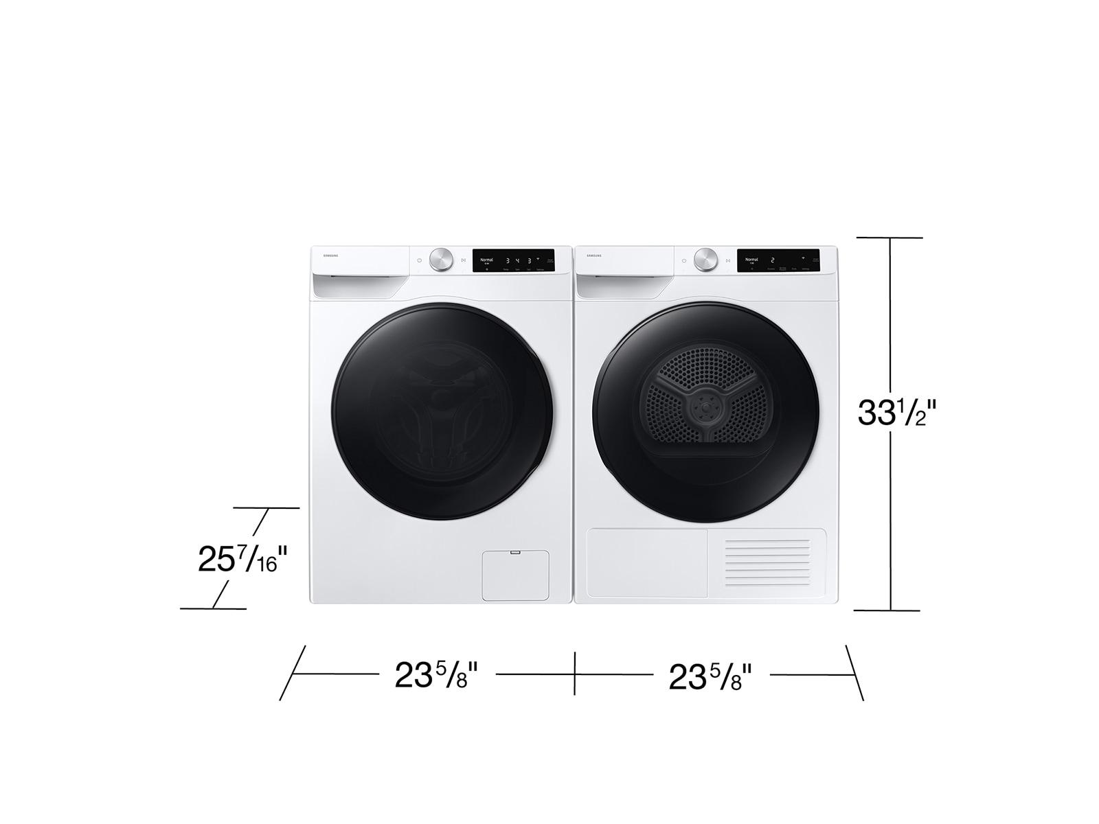 Samsung DV25FG62B0BE Compact Ventless Heat Pump Dryer Wi-Fi Connectivity Energy Efficient 4.0 Cu.Ft.