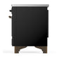 Ilve UMIB36NR3BKB Ilve Umib36Nr3Bkb Majestic Iii 36 Inch Induction Range With 6 Elements, 3.5 Cu. Ft. Total Oven Capacity (Triple Glass Door, Glossy Black, Burnished)