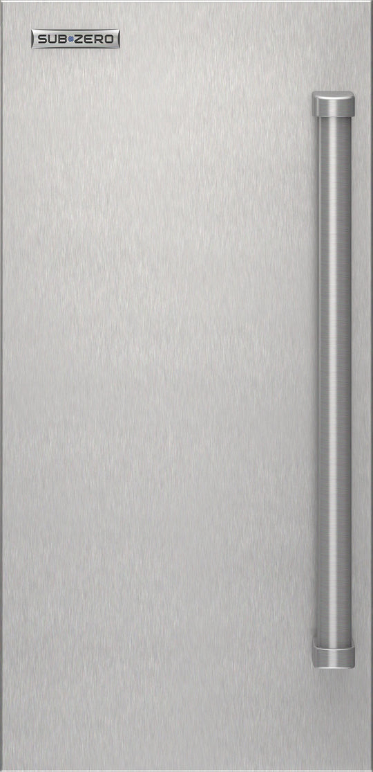 Sub-Zero 7045019 15" Stainless Steel Door Panel - Pro Handle - Left Hinge