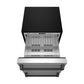 Thor Kitchen RF24UBLK 24 Inch Undercounter Built-In Or Freestanding Drawer Refrigerator - Stainless Steel/Black Gordon Ramsay Series