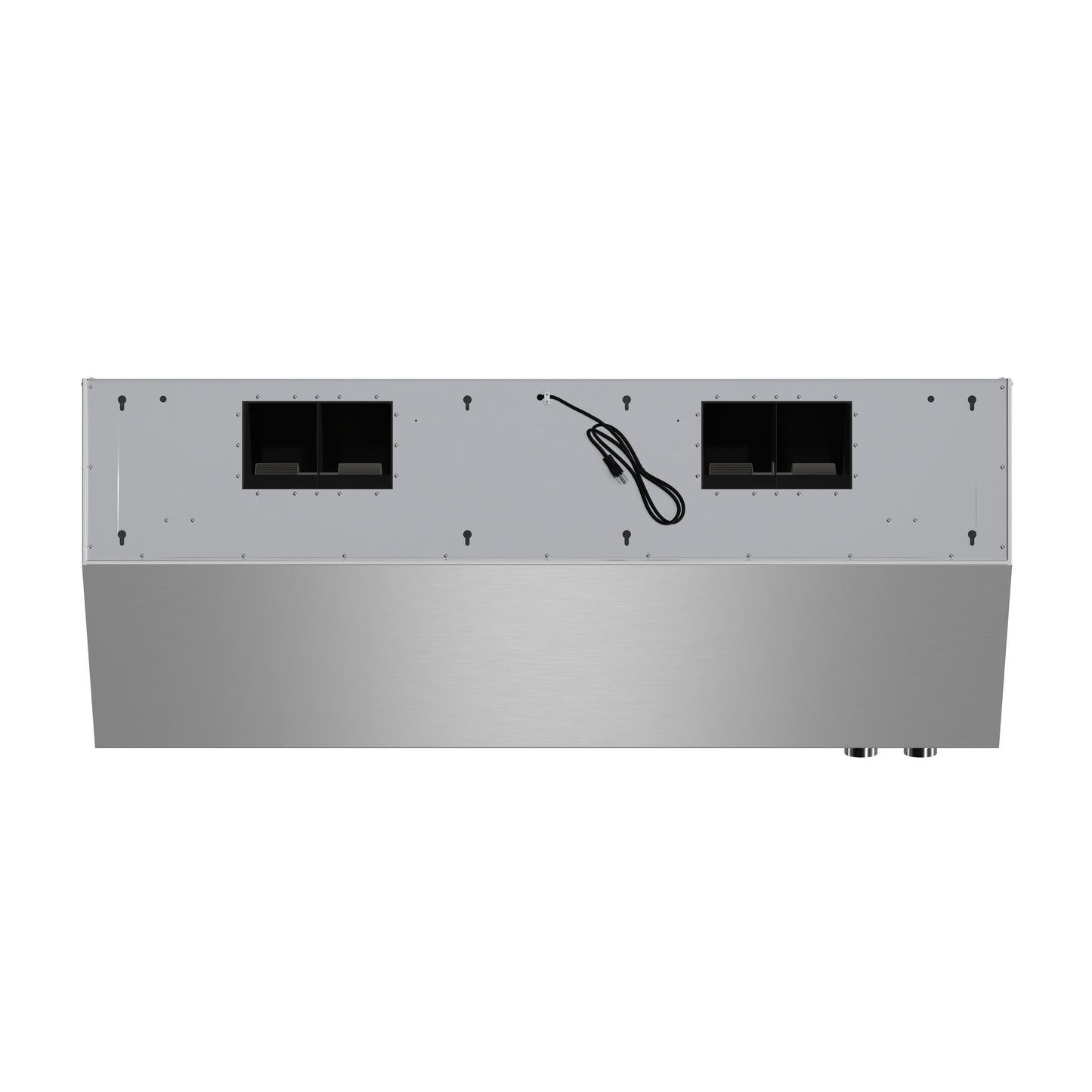 Forno FRHWM500960 Forno Biagio 60-Inch Wall Mounted Range Hood, Stainless Steel, Heavy Duty