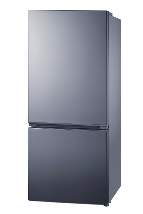 Summit FFBF173SS 30" Wide Bottom-Mount Refrigerator-Freezer, Counter Depth