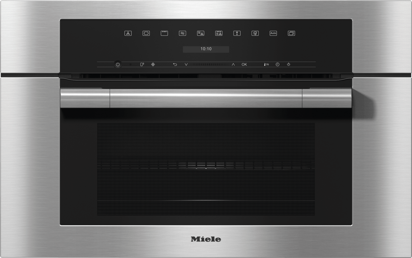 Miele H7170BMCTS H 7170 Bm Clean Touch Steel - 30" Compact Speed Oven In A Perfectly Combinable Design With Automatic Programs And Combi Modes.