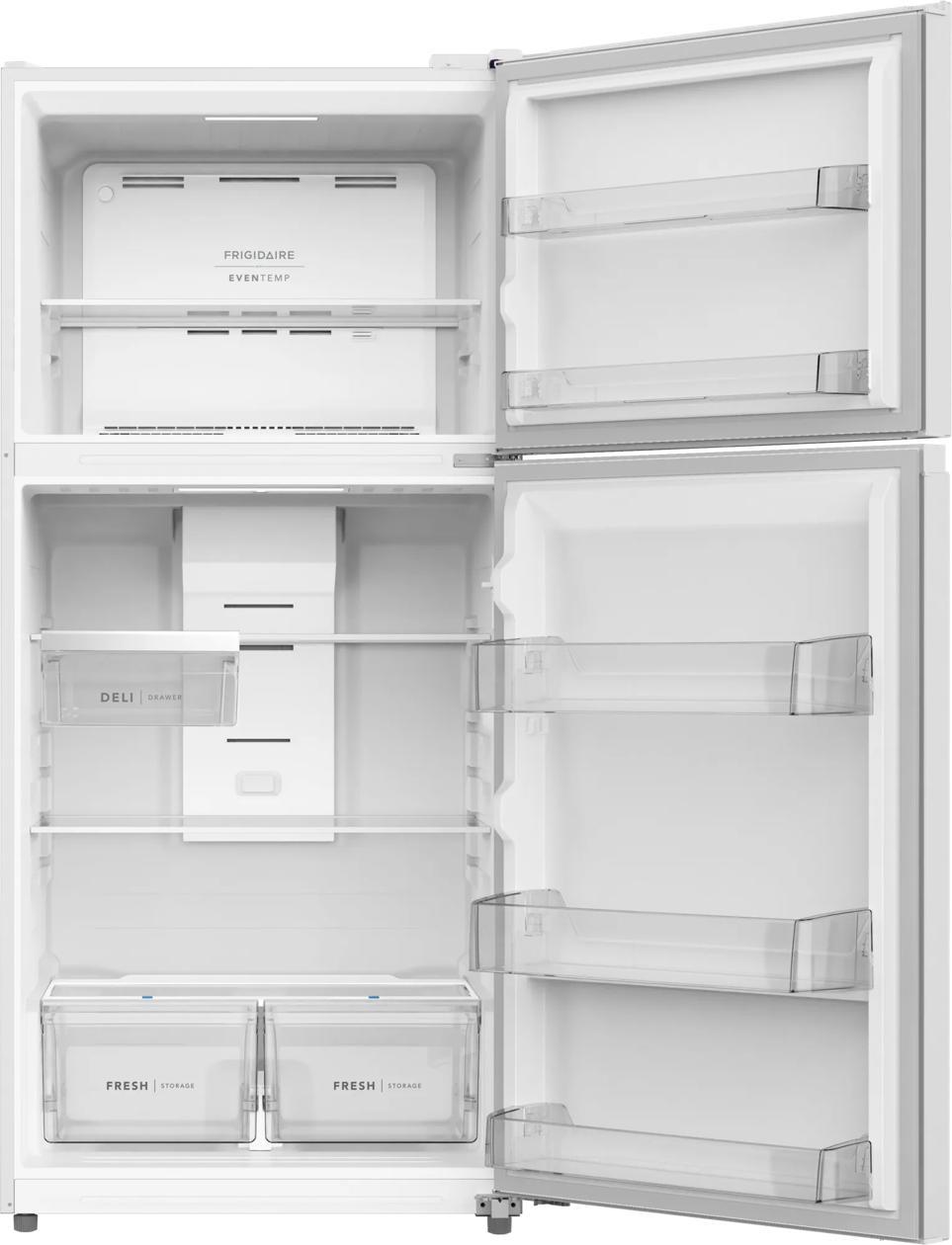 Frigidaire FRTE1936AW 19 Cu. Ft. Garage Ready Top Freezer Refrigerator
