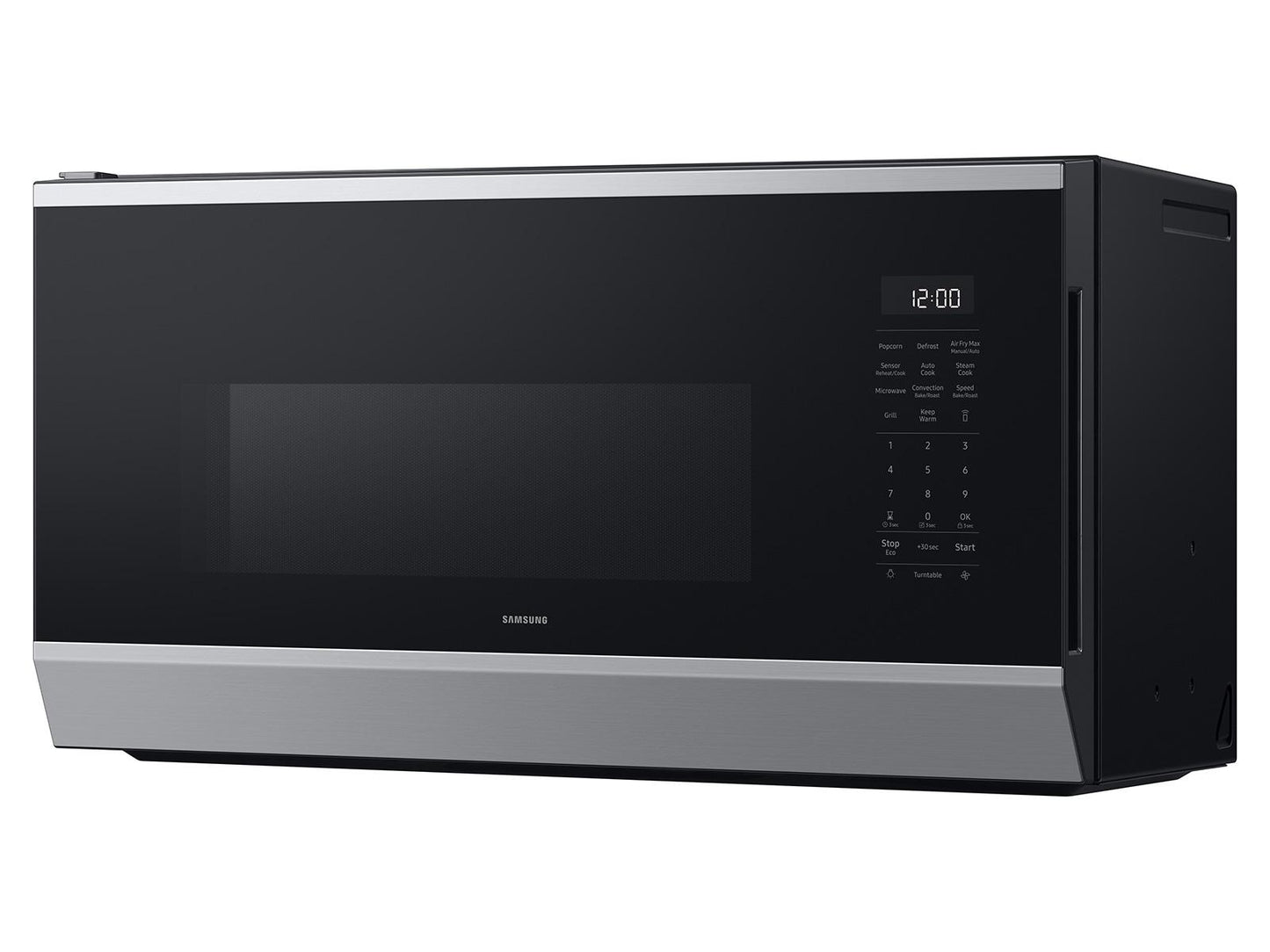 Samsung ME90H1780R Bespoke Over The Range Microwave Air Fry Max Convection Auto Connectivity
