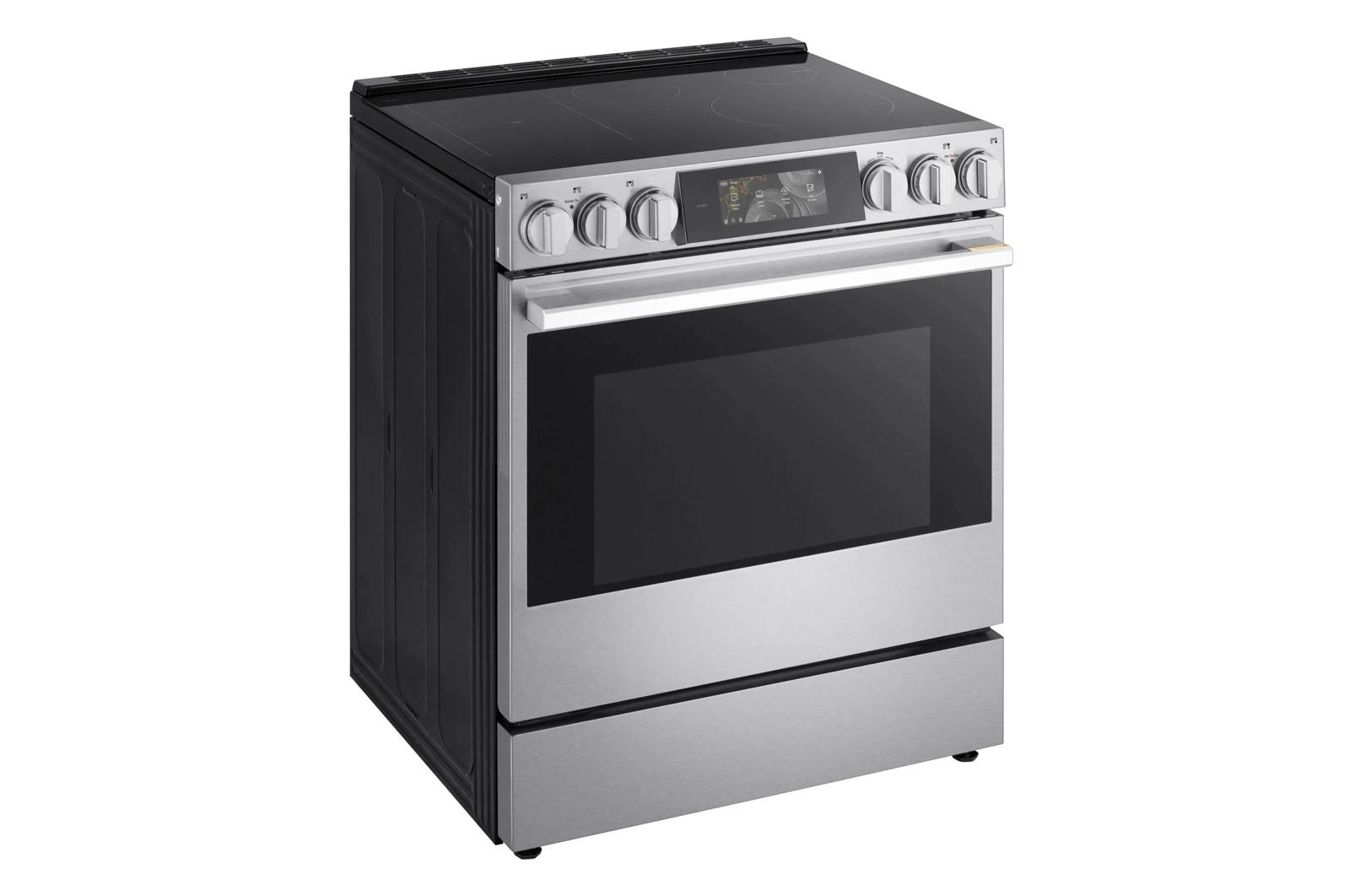 Lg LSIU6339XE Lg Signature 6.3 Cu. Ft. Smart Induction Slide-In Range With Dynamic Probake Convection®, Air Fry, Air Sous Vide, Pizza Mode And Ai Gourmet Camera