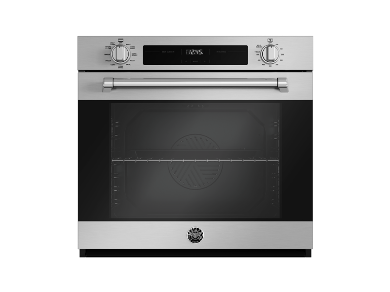 Bertazzoni FMAS30FSSKX 30" Single Convection Oven, Knobs+Led, Self Clean - Stainless Steel