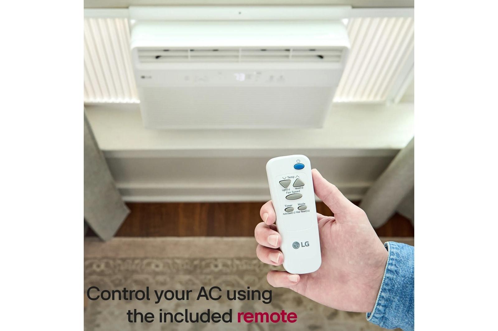 Lg LW6024R 6,000 Btu Window Air Conditioner Cools Up To 250 Sq. Ft.