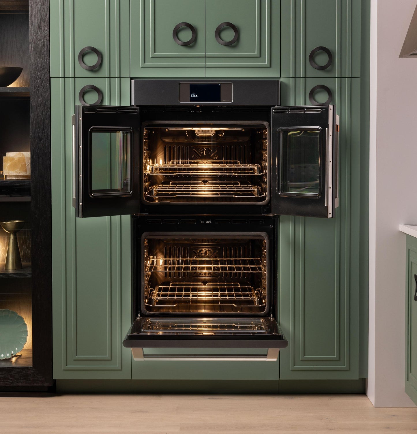 Cafe CTD90FP3ZD1 Café™ Professional Series 30" Smart Built-In Convection French-Door Double Wall Oven
