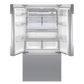 Bosch B36CT84ENS 800 Series, French Door Bottom Freezer, Multi Door, 36'', Brushed Steel (With Anti-Fingerprint), Total No Frost