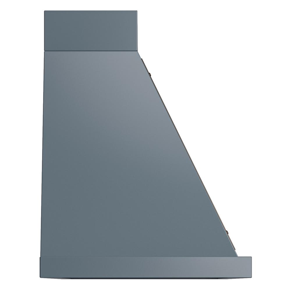 Ilve UANB48BGB Ilve Uanb48Bgb Nostalgie Ii Noblesse 48 Inch Range Hood With 600 Cfm (Blue Grey, Burnished)