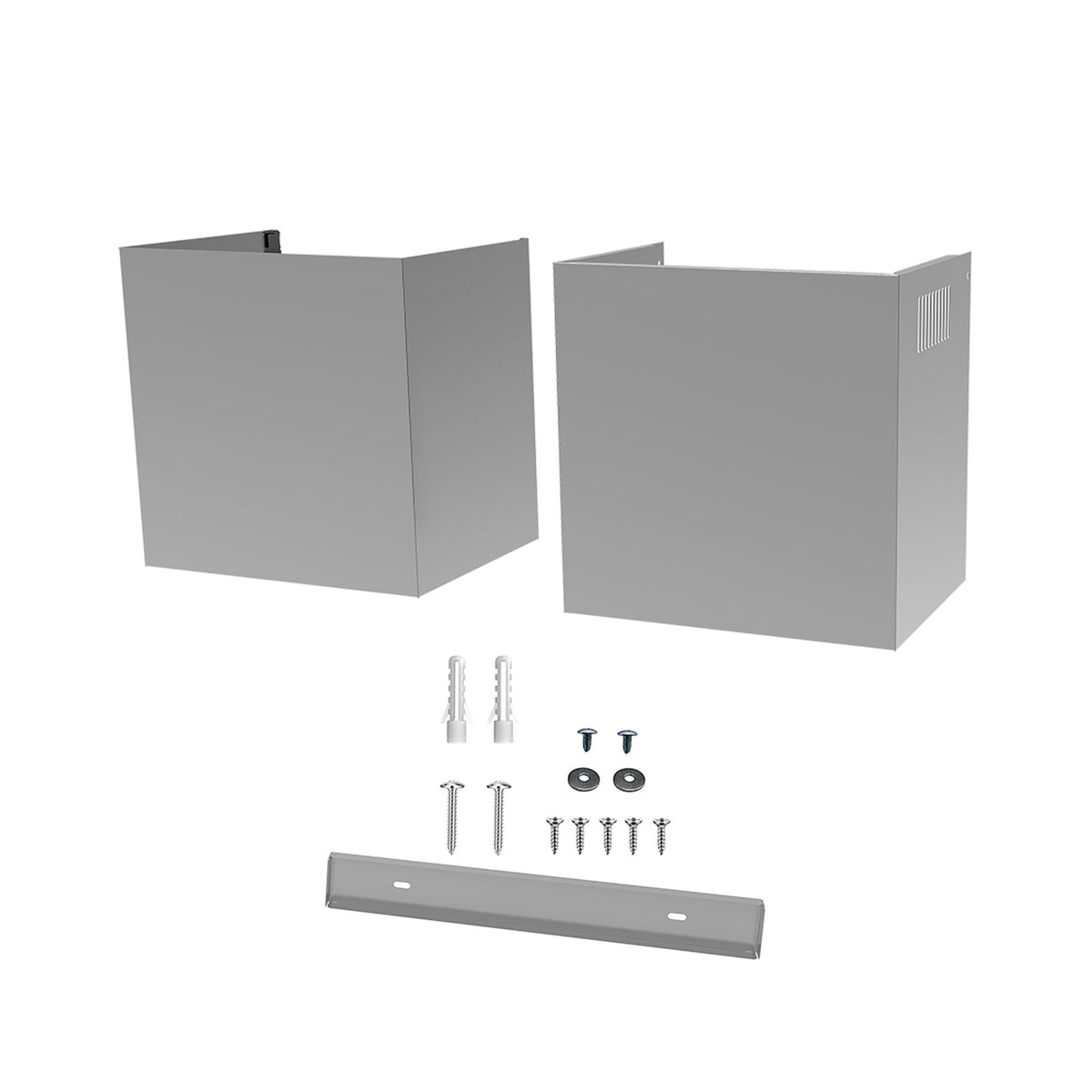 Thor Kitchen RHDC08P Stainless Steel Hood Accessory Duct Cover: Compatible With Trh30P/Trh36P/Trh48P Models