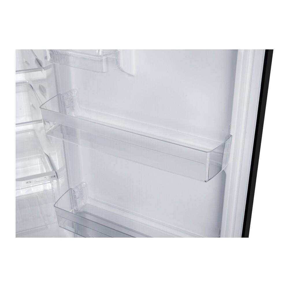 Verona VEFTF2817RBK Verona Veftf2817Rbk 28 Inch Top Freezer Refrigerator With 17.6 Cu. Ft. Total Capacity, Reversible Doors, Recessed Handle, Energy Star (Black)