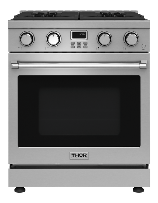 Thor Kitchen ARG30 Thor Kitchen 30-Inch Contemporary Professional Gas Range - Arg30