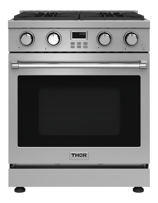 Thor Kitchen ARG30LP Thor Kitchen 30-Inch Contemporary Professional Gas Range - Arg30Lp