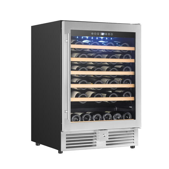 Avanti WCR506SS1 Avanti Undercounter Wine Cooler, 50 Bottle Capacity, Single Zone Compressor Cooling, In Stainless Steel, Wcr506Ss 1