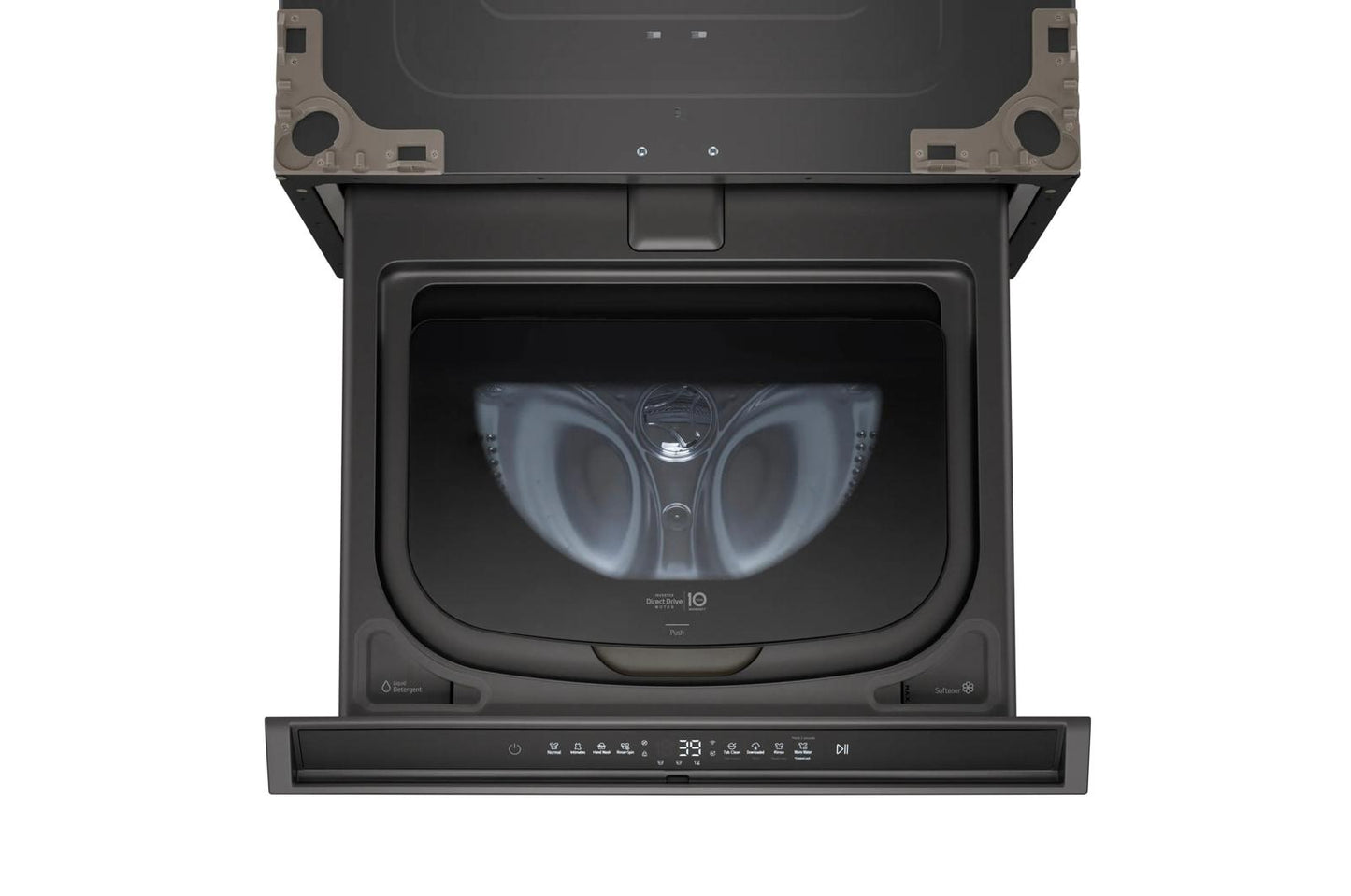 Lg WD405CB Lg Signature 1.0 Cu. Ft. 29 Inch Sidekick™ Pedestal Washer, Lg Twinwash™ Compatible