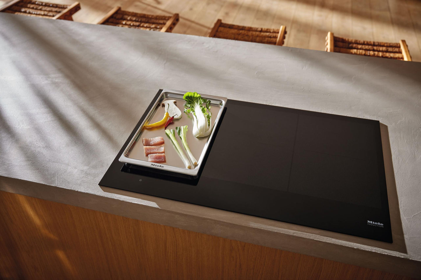Miele KMTY Gourmet Tepan Yaki - For A Unique Cooking Experience On Miele Induction Cooktops.