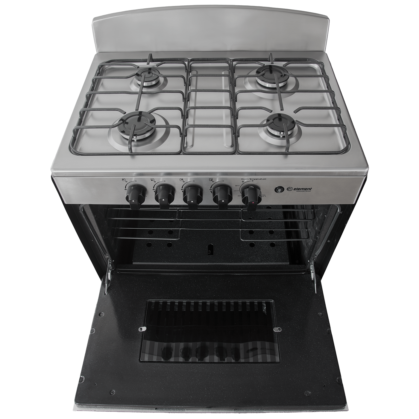 Element Appliance EEGR3A4MCCS Element Electronics 4.0 Cu. Ft. 30", 4-Burner Gas Range (Eegr3A4Mccs)