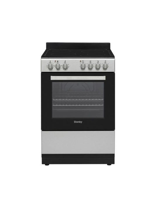 Danby DER24V1BSS Danby 24 Wide Electric Range In Stainless Steel
