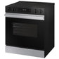 Samsung NSE6DG8100SR Bespoke 6.3 Cu. Ft. Smart Slide-In Electric Range With Precision Knobs In Stainless Steel