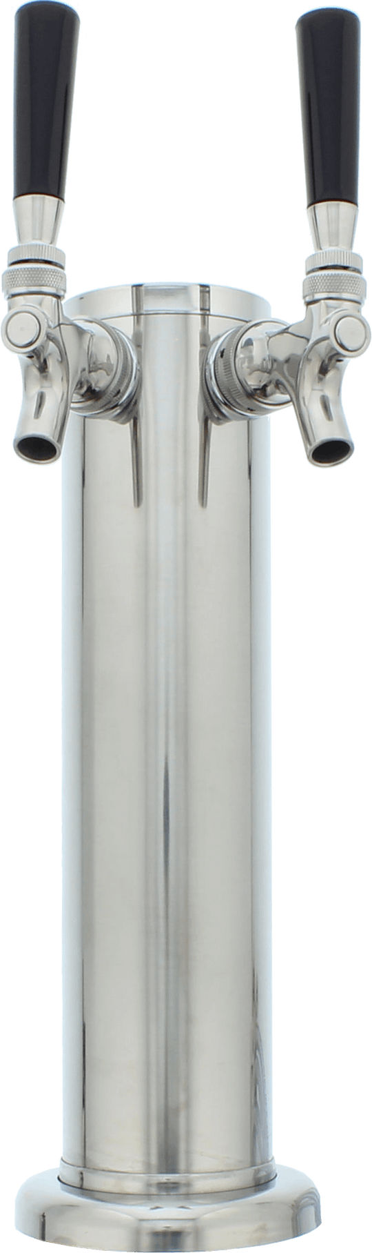 Zephyr PRKFK02SSC Presrv Kegerator Double Tap Kit, Ss, Co2