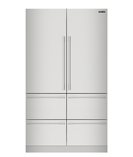 Signature Kitchen Suite SKSFD4826SP 48-Inch Built-In French Door Refrigerator, Pre-Assembled