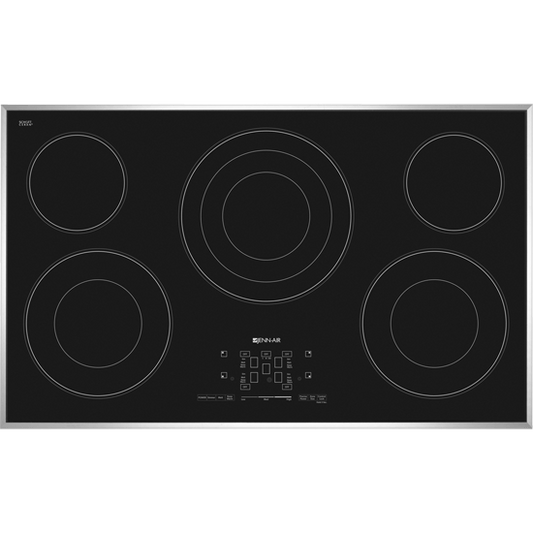 Jennair JEC4536BS 36-Inch Electric Radiant Cooktop With Glass-Touch Electronic Controls