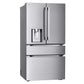 Lg LF29N8330S 29 Cu. Ft. Smart Standard-Depth Max™ 4-Door French Door Refrigerator With Full-Convert Drawer™
