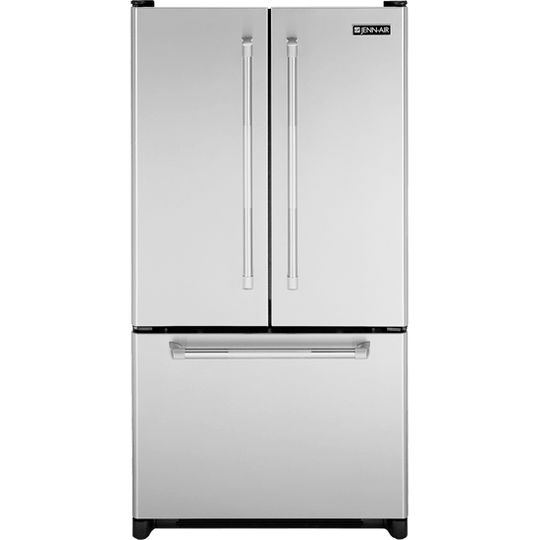 Jennair JFC2089WEP Cabinet Depth French Door Refrigerator With Internal Dispenser, 69"(H)
