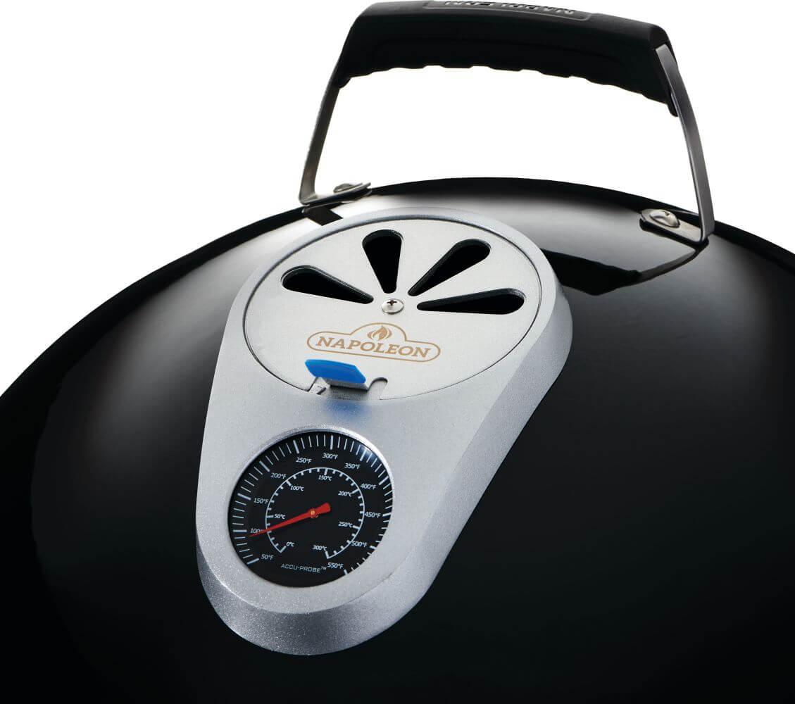 Napoleon Bbq AS22K Apollo 22 Charcoal Water Smoker , Charcoal, Black