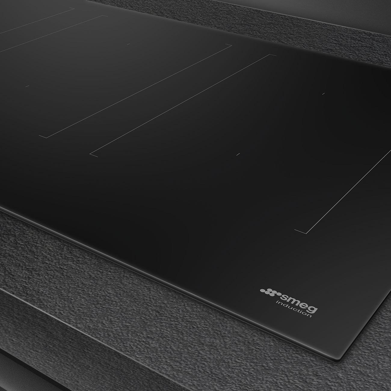 Smeg SIMU336D Cooktop Black Simu336D