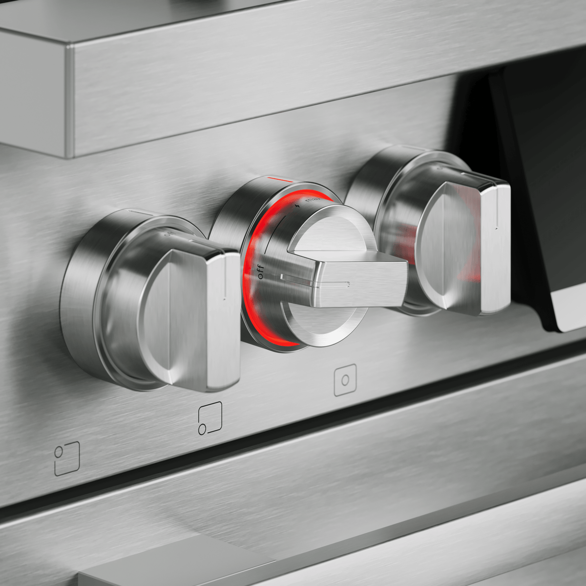 Bosch HDS8057U 800 Series, Dual Fuel Freestanding Range, 30'', Stainless Steel