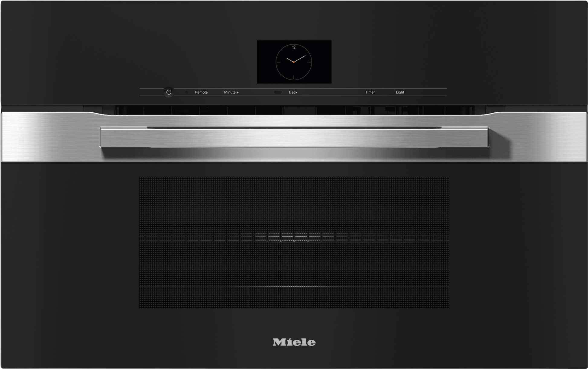 Miele H7670BMCTS H 7670 Bm Clean Touch Steel - 30" Compact Speed Oven In A Perfectly Combinable Design With Automatic Programs And Roast Probe.