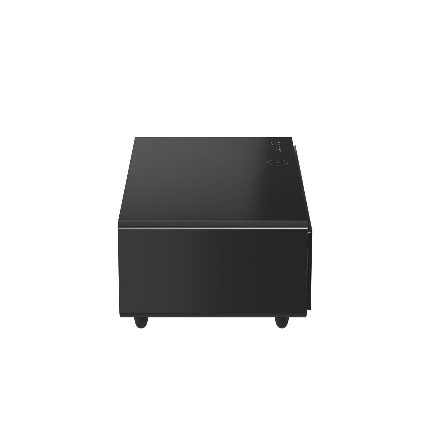 Forno FCTFR700651BLK Forno Evoluto Tavolo 51-Inch Black Smart Coffee Table - Dual Refrigerator Drawers, Bluetooth 5.0 Audio, Wireless Charging & Rgb Ambient Light