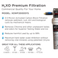 Xo Appliance XOWF2002 Dual Stage Home Water Filtration Replacement Cartridges