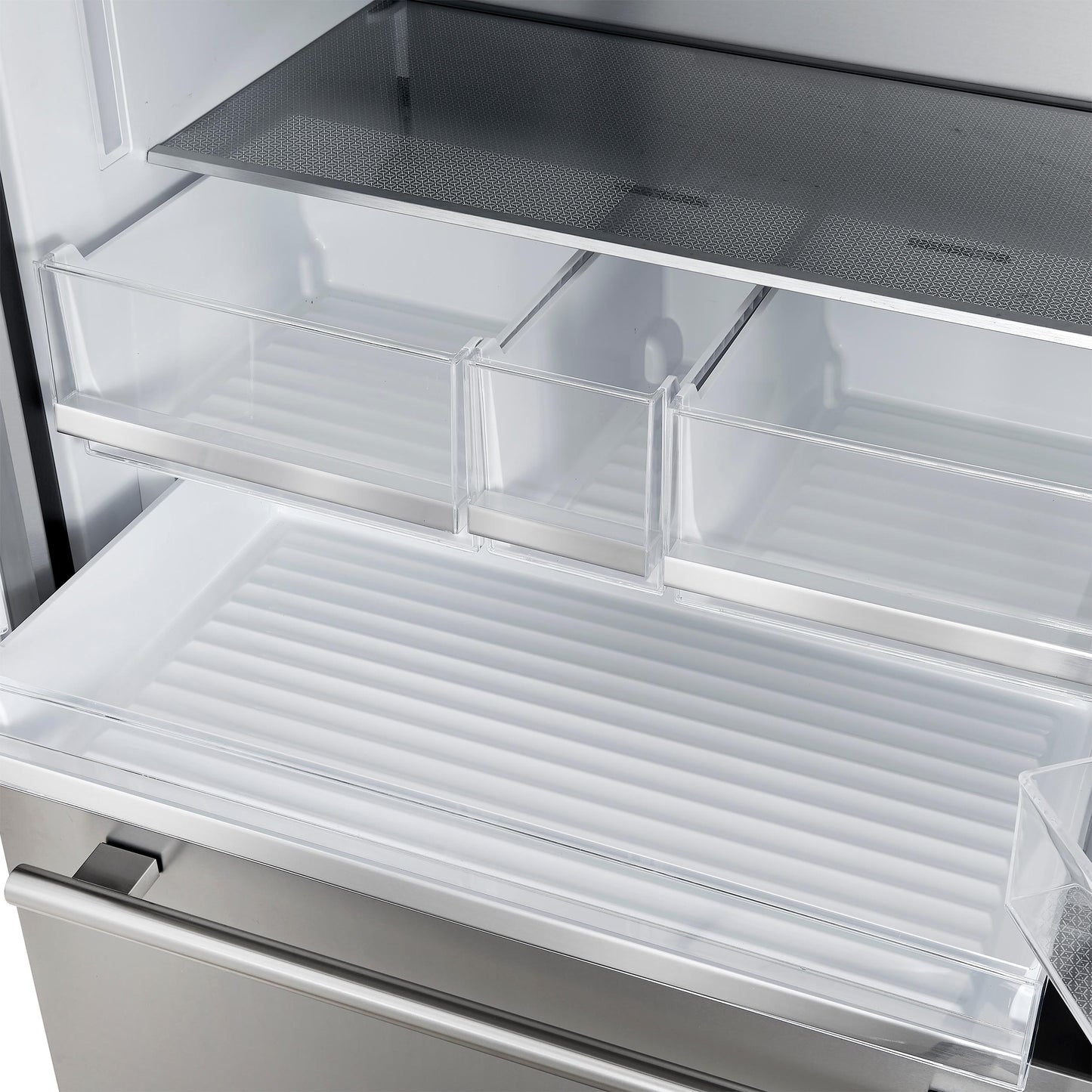 Forno FFFFD186636SB Forno Aosta 36-Inch French Door Refrigerator, Stainless Steel, 22.4 Cu.Ft, External Water Dispenser, Automatic Ice Maker, Energy Star Certified
