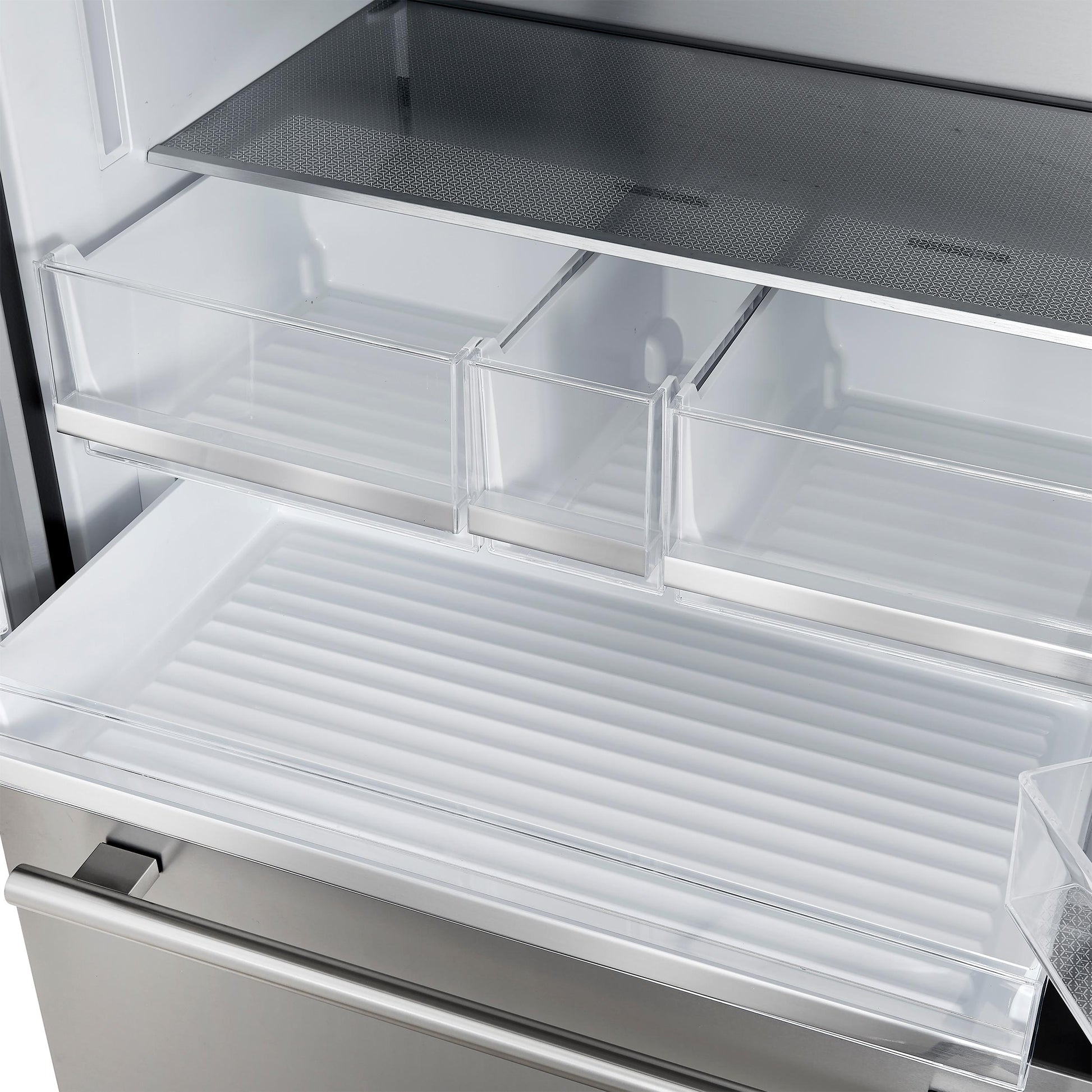 Forno FFFFD186636SB Forno Aosta 36-Inch French Door Refrigerator, Stainless Steel, 22.4 Cu.Ft, External Water Dispenser, Automatic Ice Maker, Energy Star Certified