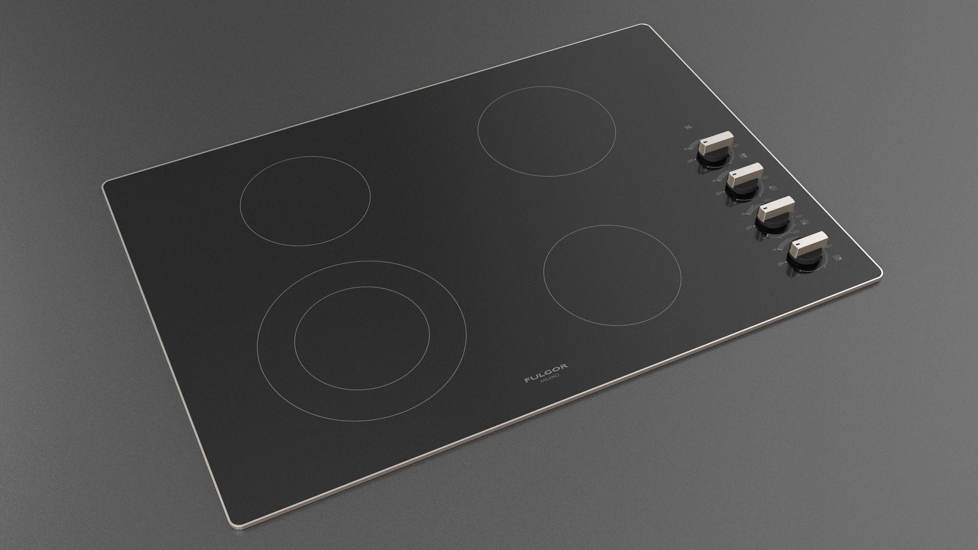 Fulgor Milano F3RK30S2 30" Radiant Cooktop With Knobs