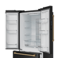 Thor Kitchen RF3017FFD00BRZ 30 Inch 17.7 Cu Ft French Door Counter Depth Refrigerator With Ice Maker In Black/Bronze Gordon Ramsay Series - Rf3017Ffd00-Brz