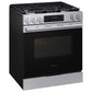 Samsung NSG70H60SR Bespoke Smart Slide-In Gas Range Pro Style Design Air Fry Max Precision Knobs