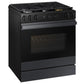 Samsung NSG6DG8500MT Bespoke 6.0 Cu. Ft. Smart Slide-In Gas Range With Air Sous Vide & Air Fry In Matte Black Steel