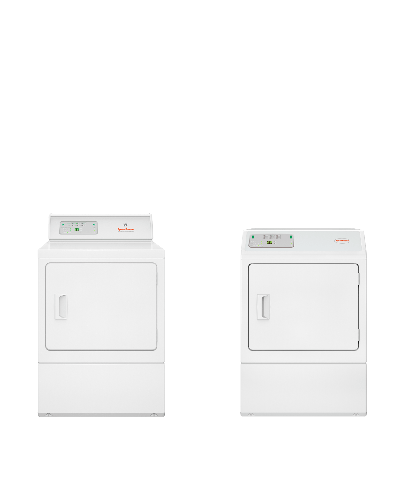 Speed Queen LDGE5BGS113TW01 Commercial, Non-Vended Gas Front Control Dryer With Electronic Controls