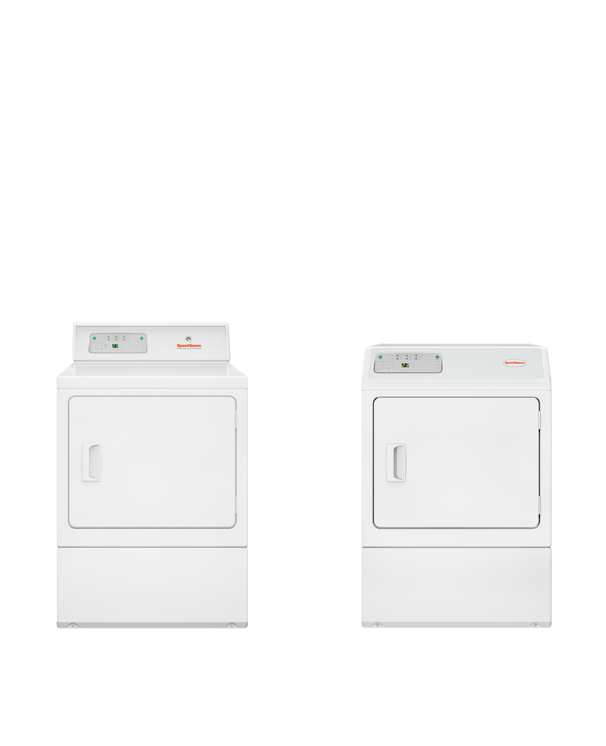 Speed Queen LDGE5BGS113TW01 Commercial, Non-Vended Gas Front Control Dryer With Electronic Controls