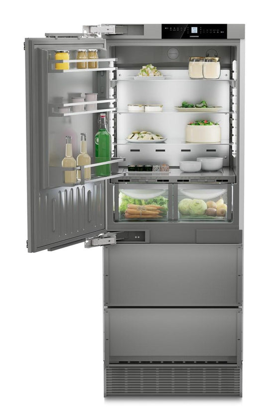 Liebherr HCB1591G Combined Refrigerator-Freezer With Biofresh And Nofrost For Integrated Use