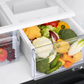 Samsung RF18A5101MT 18 Cu. Ft. Counter Depth 3-Door French Door Refrigerator In Matte Black Steel
