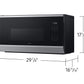 Samsung ME90H1780R Bespoke Over The Range Microwave Air Fry Max Convection Auto Connectivity