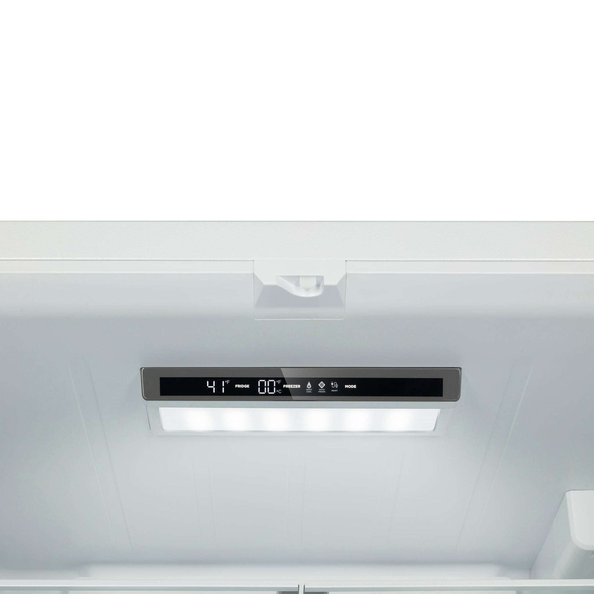 Forno FFFFD178336WHT Forno Rivello 36 Inch French Door Refrigerator In White With Antique Brass, Internal Water Dispenser, Filtered Ice, Adjustable Shelves, Energy Star Certified