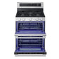 Lg LDGL6924Y 6.9 Cu. Ft. Smart Gas Double Oven Freestanding Range With Probake Convection®, Air Fry & Air Sous Vide